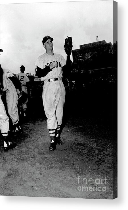 People Acrylic Print featuring the photograph Bobby Doerr by Kidwiler Collection