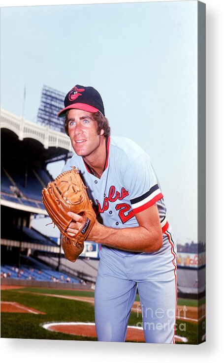 People Acrylic Print featuring the photograph Jim Palmer #2 by Lou Requena