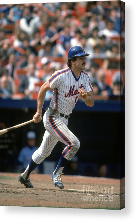 1980-1989 Acrylic Print featuring the photograph Keith Hernandez by Rich Pilling