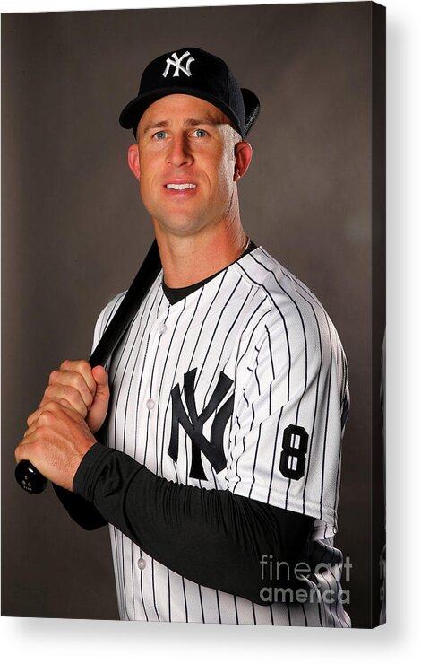 People Acrylic Print featuring the photograph Brett Gardner #3 by Elsa