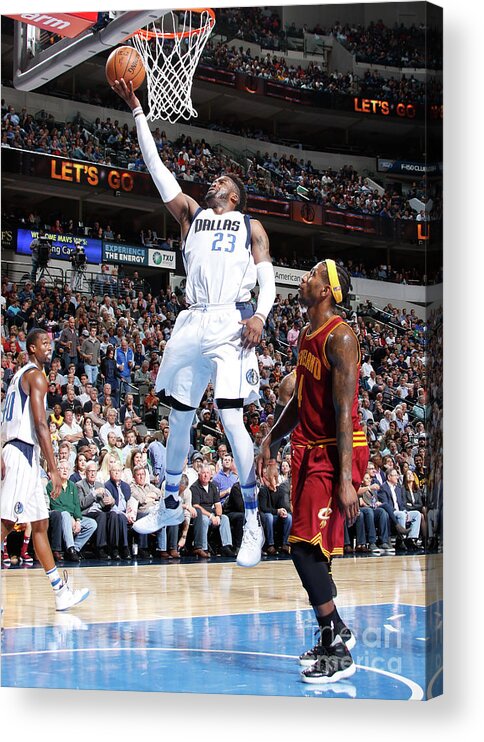 Wesley Matthews Acrylic Print featuring the photograph Wesley Matthews #3 by Danny Bollinger