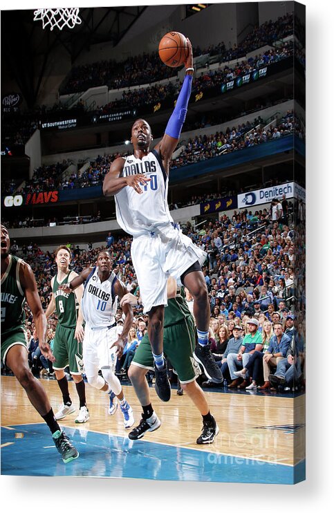 Harrison Barnes Acrylic Print featuring the photograph Harrison Barnes #4 by Glenn James