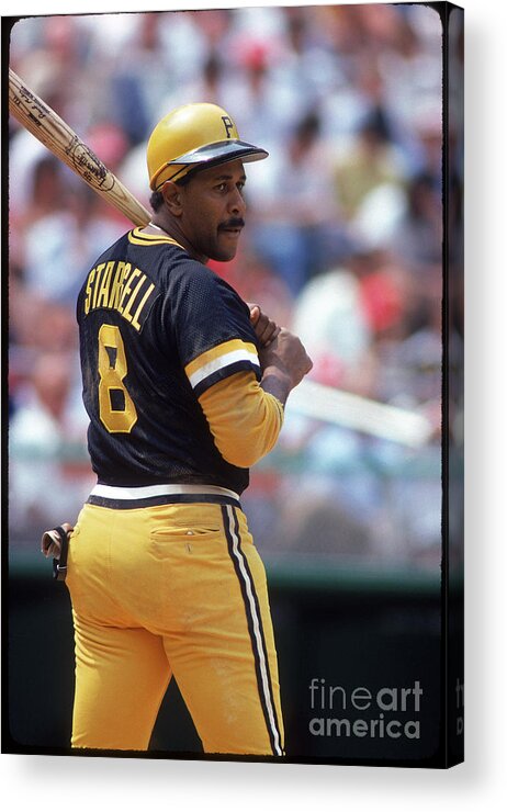 1980-1989 Acrylic Print featuring the photograph Willie Stargell by Rich Pilling