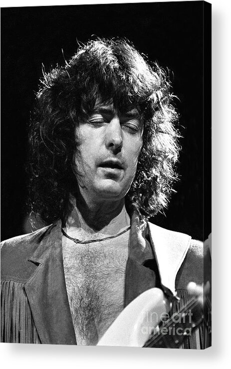 Guitarist Acrylic Print featuring the photograph Ritchie Blackmore - Deep Purple #6 by Concert Photos