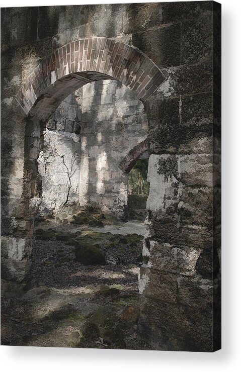 Arch Acrylic Print featuring the photograph Arch Through Arch by M Kathleen Warren