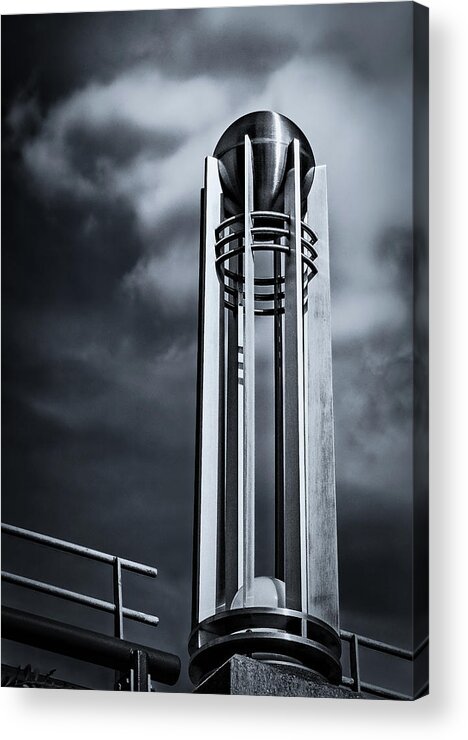 Art Deco Acrylic Print featuring the photograph Art Deco Light by Mike Schaffner