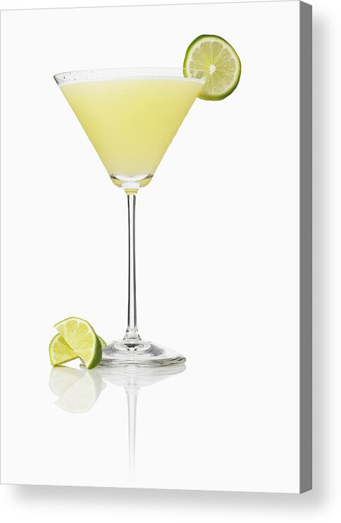 Martini Glass Acrylic Print featuring the photograph Citrus martini by Jack Andersen
