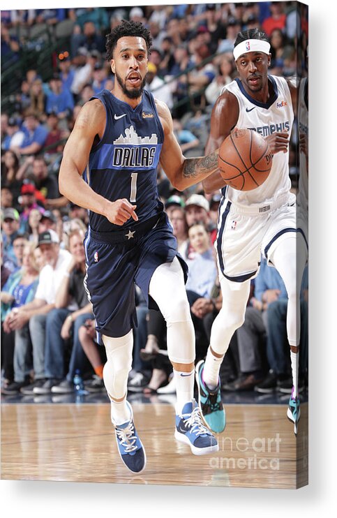 Courtney Lee Acrylic Print featuring the photograph Courtney Lee by Glenn James