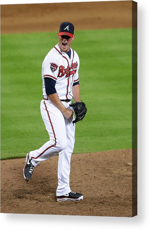 Atlanta Acrylic Print featuring the photograph Craig Kimbrel by Mike Zarrilli