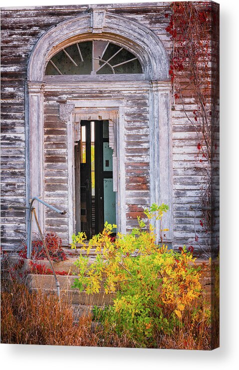 Door Acrylic Print featuring the photograph Doorway to the Past by Darren White
