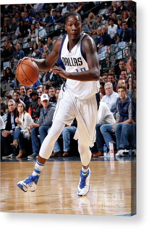 Dorian Finney-smith Acrylic Print featuring the photograph Dorian Finney-smith by Glenn James