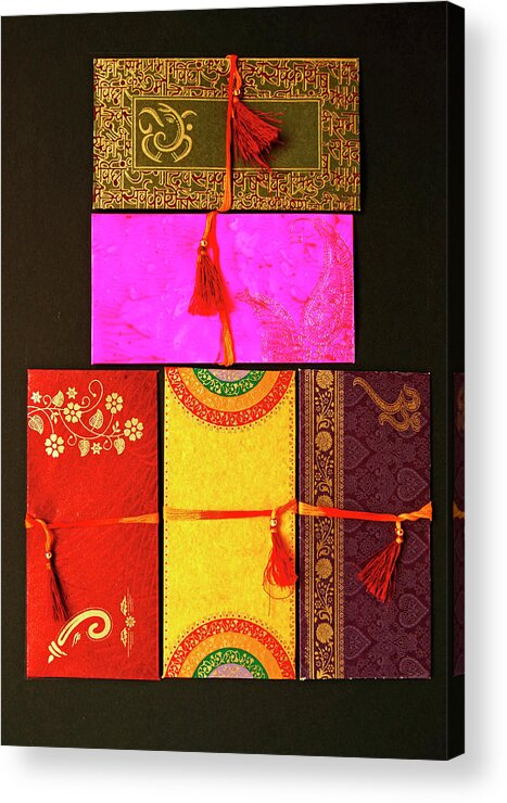 Envelopes Acrylic Print featuring the photograph Envelopes from Chandeghar by Lachlan Main