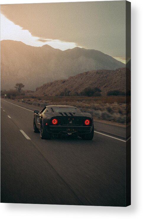 Ford Acrylic Print featuring the photograph Ford GT by David Whitaker Visuals