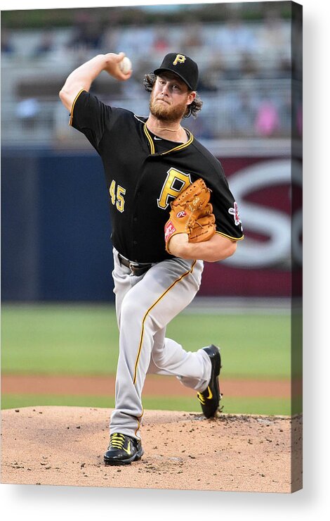 Gerrit Cole Acrylic Print featuring the photograph Gerrit Cole by Denis Poroy