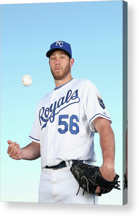 Media Day Acrylic Print featuring the photograph Greg Holland by Christian Petersen