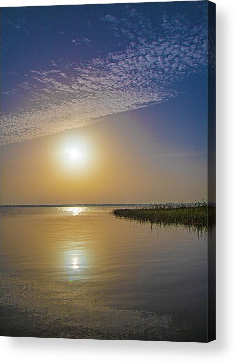 Sun Acrylic Print featuring the photograph Late Summer Sunrise by Dart Humeston