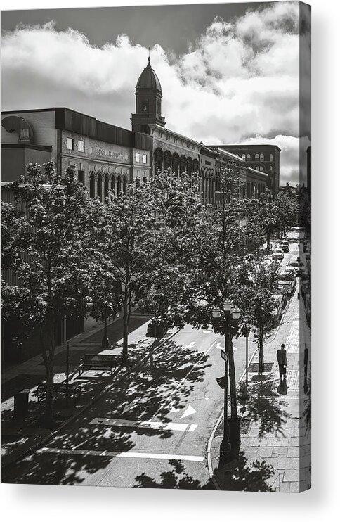 Street Photography Acrylic Print featuring the photograph Lisbon And Ash by Bob Orsillo