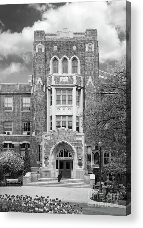 Medaille College Acrylic Print featuring the photograph Medaille College Main Building by University Icons