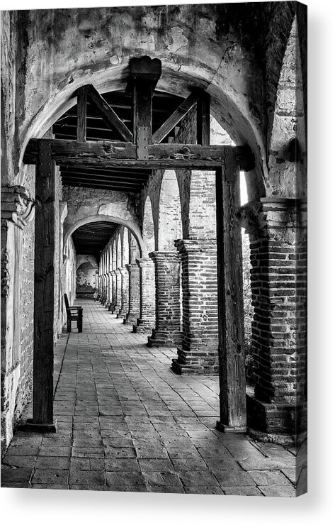 Capistrano Acrylic Print featuring the photograph Mission Rest - San Juan Capistrano by Stephen Stookey