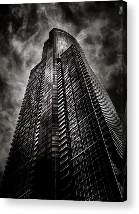 Aura Acrylic Print featuring the photograph No 388 Yonge St Toronto Canada 3 by Brian Carson