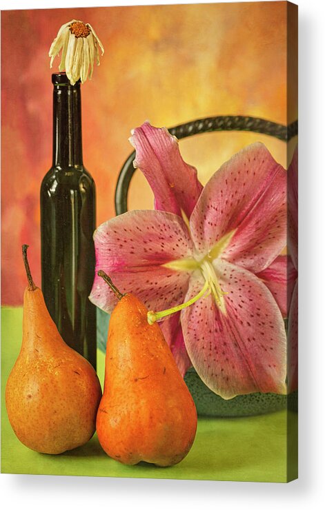 Still Life Acrylic Print featuring the photograph Painters Still Life by Roberta Murray
