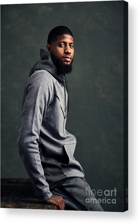 Event Acrylic Print featuring the photograph Paul George by Jennifer Pottheiser