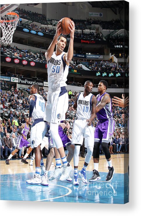 Salah Mejri Acrylic Print featuring the photograph Salah Mejri by Danny Bollinger