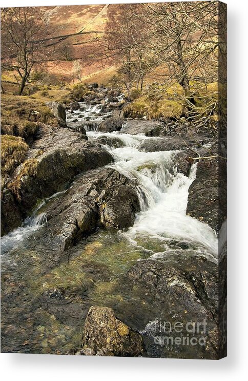 Snowdonia Acrylic Print featuring the photograph Snowdonia National Park Landscape - 2 by Philip Preston