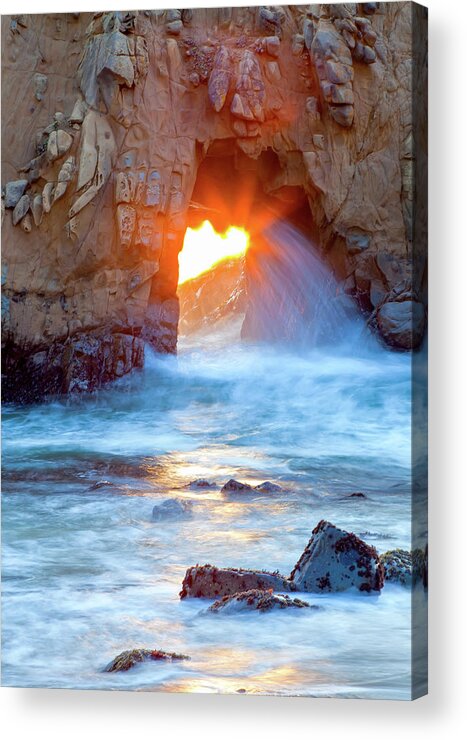 Landscape Acrylic Print featuring the photograph Tears of The Sun by Jonathan Nguyen