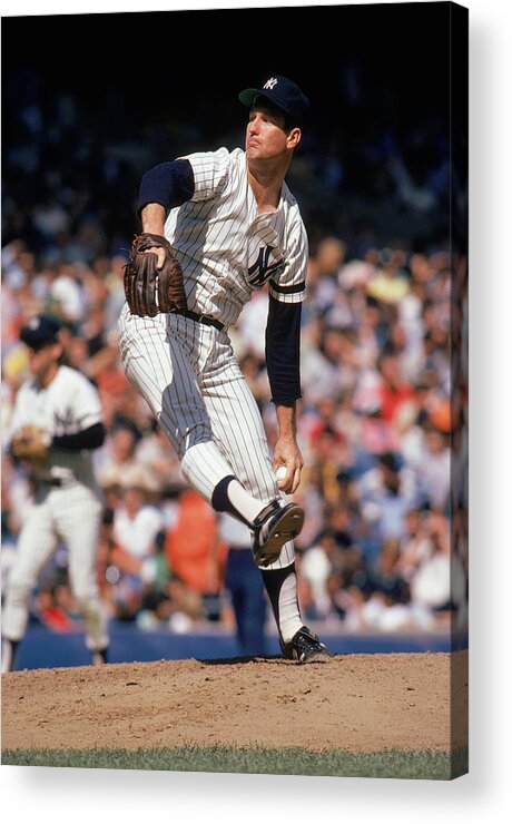 American League Baseball Acrylic Print featuring the photograph Tommy John by MLB Photos