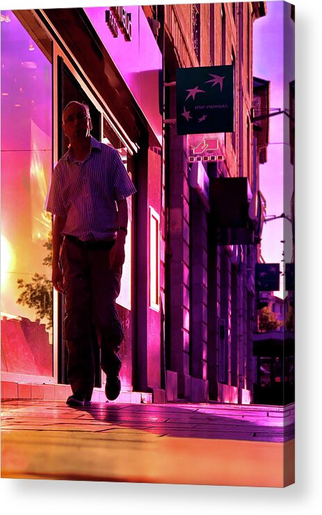 Buffy The Vampire Slayer Acrylic Print featuring the photograph Travis Bickle by Nicholas Brendon