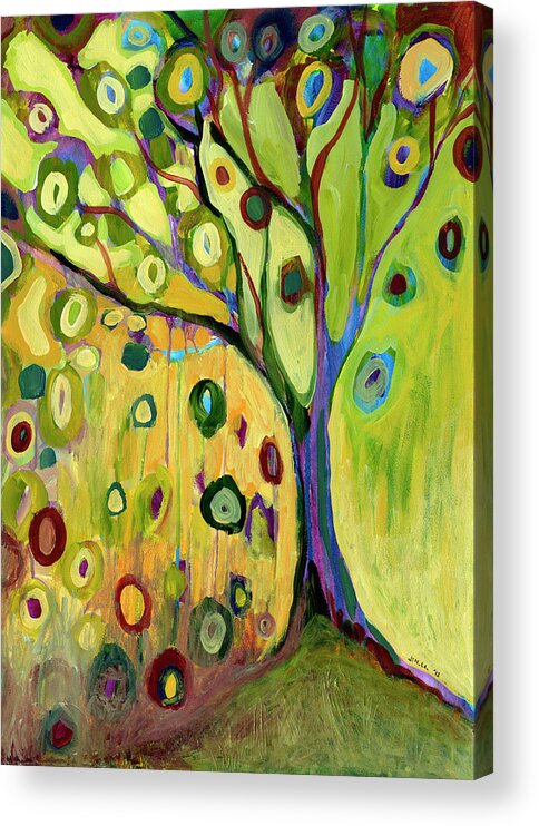 Tree Acrylic Print featuring the painting Tree of Hope by Jennifer Lommers