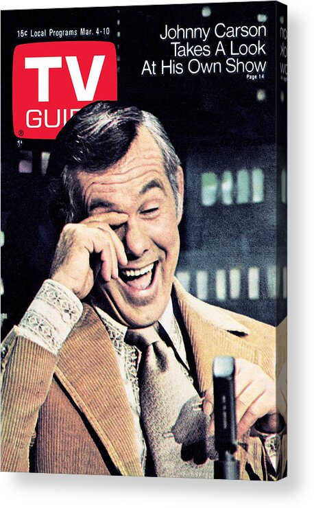1970s Tv Acrylic Print featuring the photograph TV Guide TVGC002 H5041 by TV Guide Everett Collection