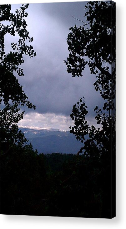 Landscape Acrylic Print featuring the photograph A Peek at Heaven by Fortunate Findings Shirley Dickerson