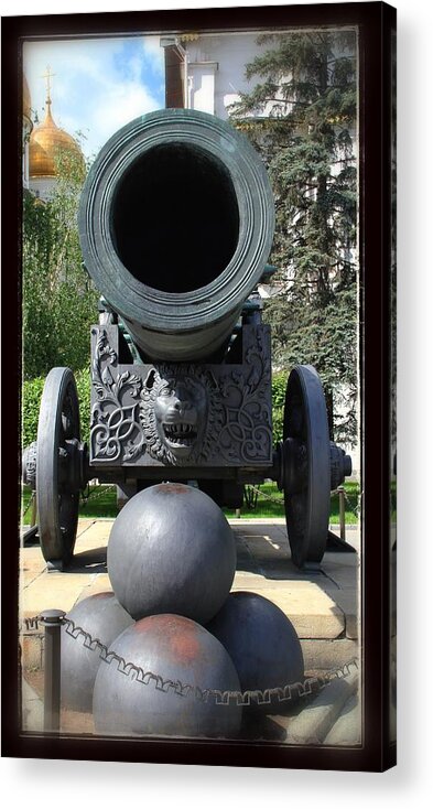 Canno Acrylic Print featuring the photograph Cannon by Jim McCullaugh