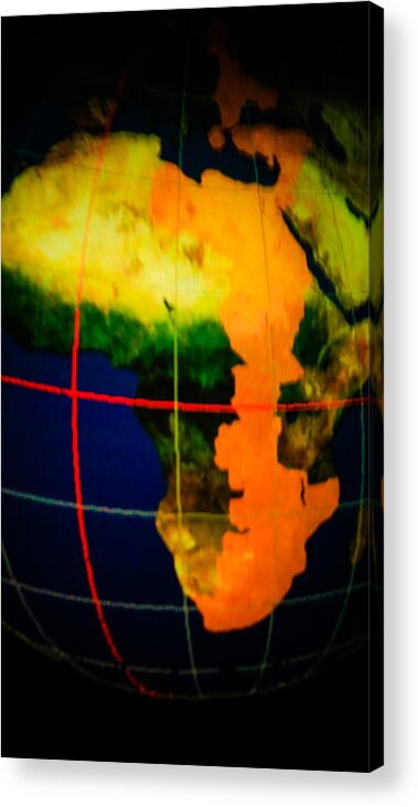 Places Acrylic Print featuring the photograph Continents by Tinjoe Mbugus