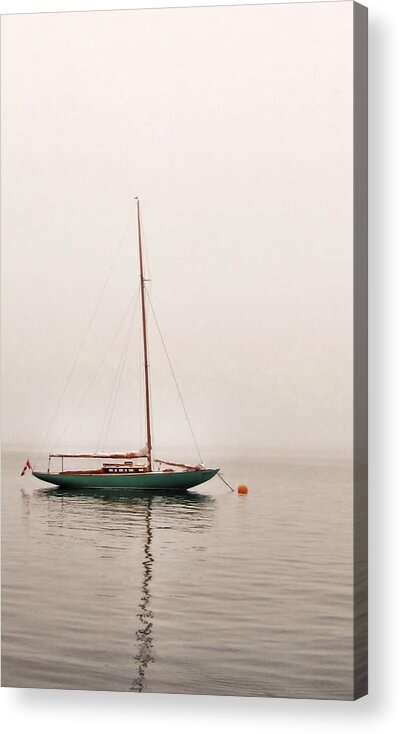 Fog Acrylic Print featuring the photograph Fogged In by Jennifer Wheatley Wolf