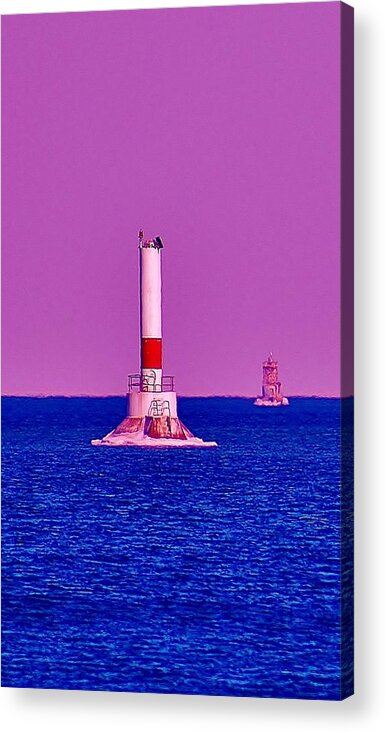  Acrylic Print featuring the photograph Headwater Lights 2 by Daniel Thompson