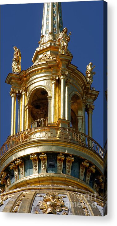 Paris Acrylic Print featuring the photograph Les Invalides by Colin Woods