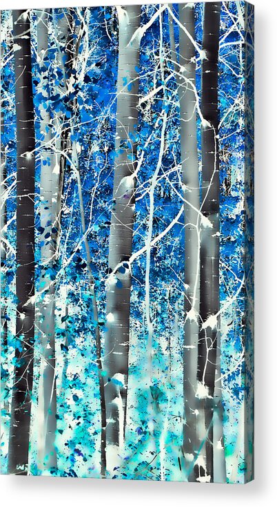 Aspens Acrylic Print featuring the photograph Lost in a Dream by Don Schwartz
