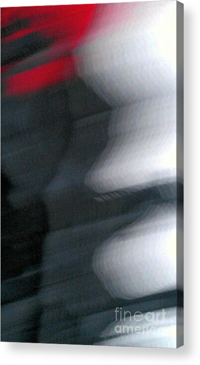 Red Acrylic Print featuring the photograph Subtleties Of Red by Jacqueline McReynolds