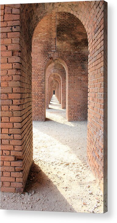 Arches Acrylic Print featuring the photograph Repetition by Mary Haber