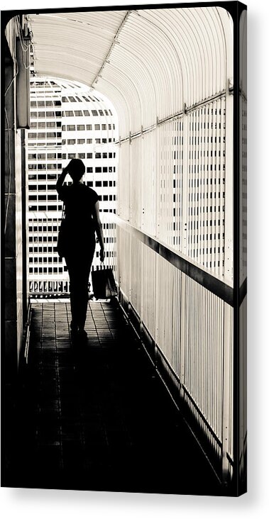 Smith Tower Acrylic Print featuring the photograph Smith Tower View by Ronda Broatch