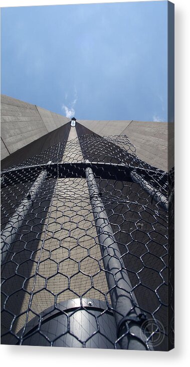 Tower Acrylic Print featuring the digital art Tower by Jorge Estrada