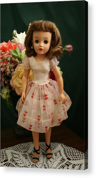 Doll Acrylic Print featuring the photograph Revlon #2 by Marna Edwards Flavell
