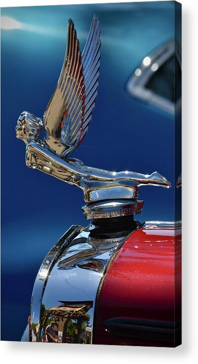  Acrylic Print featuring the photograph Hood Ornament #9 by Dean Ferreira