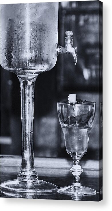 Absinthe Acrylic Print featuring the photograph Absinthe by Kathleen K Parker