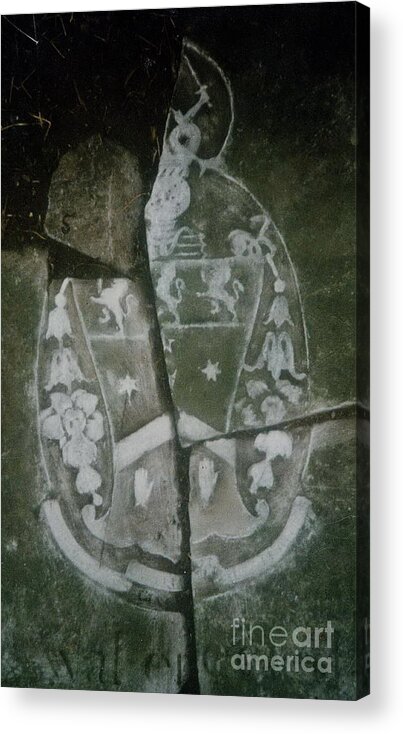 Val Byrne. Ireland Acrylic Print featuring the photograph Coat of Arms by Val Byrne