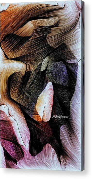 Rafael Salazar Acrylic Print featuring the digital art Day Dreamer by Rafael Salazar