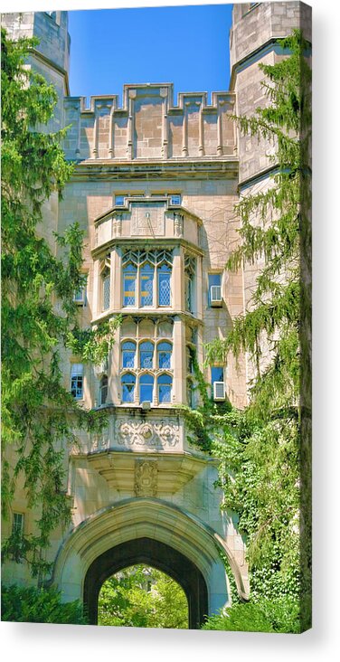 Architecture Acrylic Print featuring the photograph Memorial Hall III by Steven Ainsworth